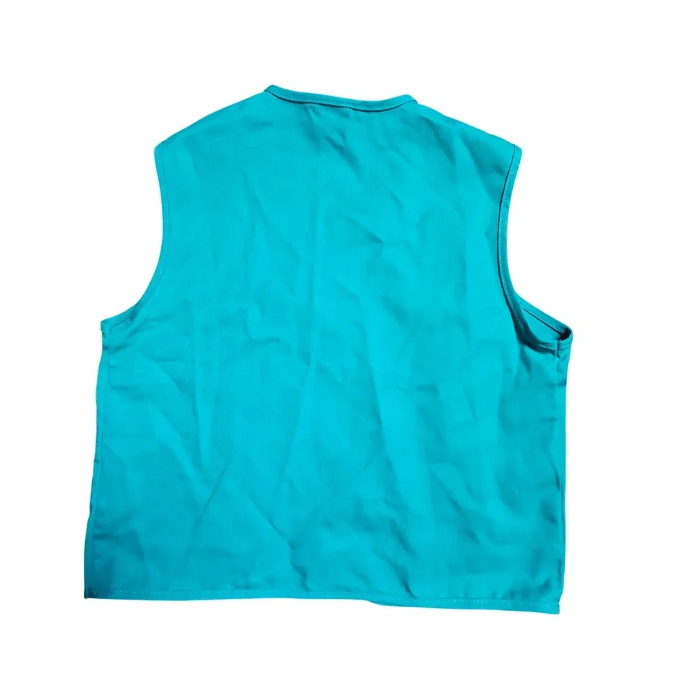 Girl‎ Scouts USA San Jacinto Council Official Uniform Vest Patches Pins Green